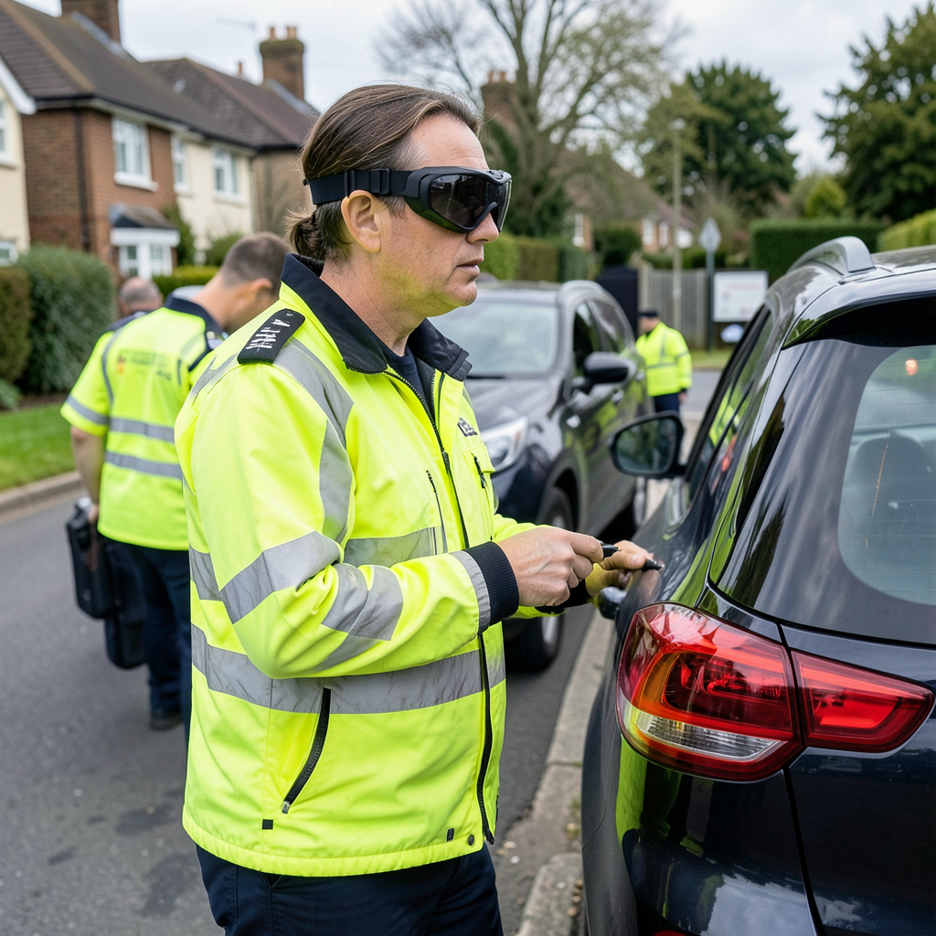 New specialised goggles to detect illegal plates in nationwide police crackdown